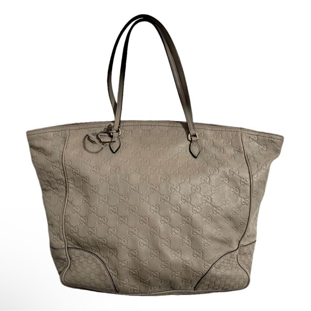 Gucci grey gg Guccissima Bree medium tote - Picture 7 of 11